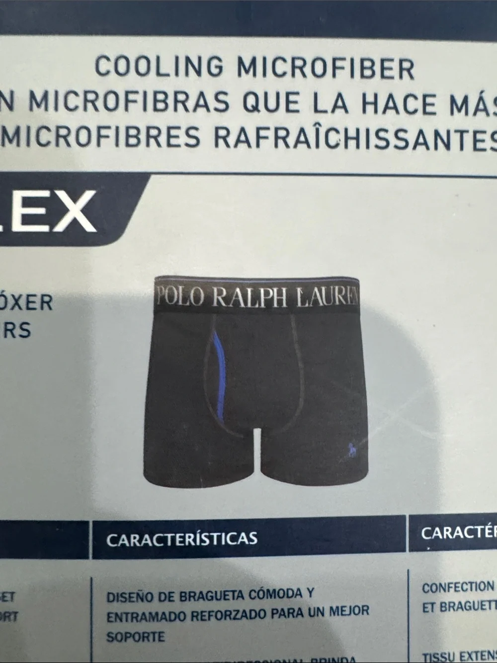 Polo by Ralph Lauren Black & Navy Boxer Brief 3-Pack with Yellow Trim